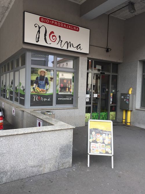 Outside at Norma in Maribor