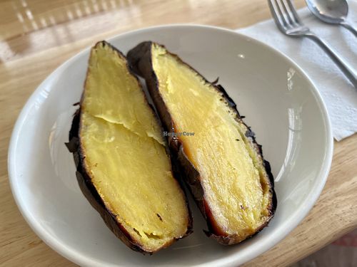 Baked potato   at Morning sugar in Bangkok