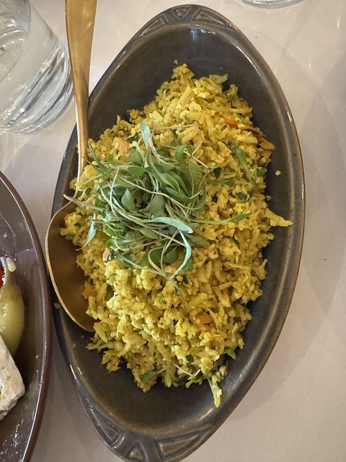 Cauliflower couscous   at Motek Boca Raton in Boca Raton