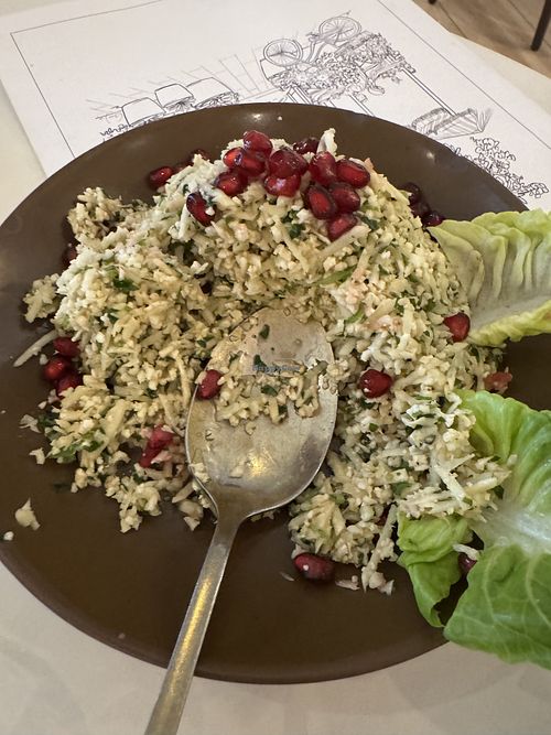 Cauliflower tabbouleh   at Motek Boca Raton in Boca Raton