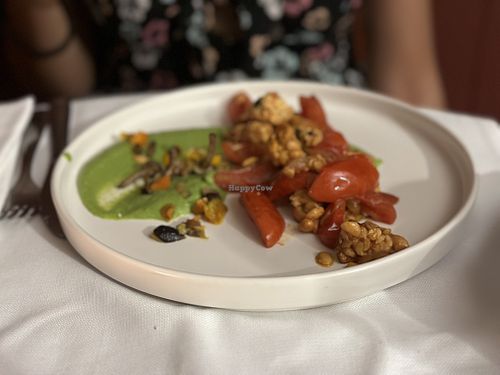 Tempeh  at La Colubrina in Milan