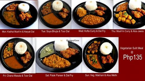 Vegetarian Sulit Meal @ Php135 at Little India Healthy Cuisine in Quezon City