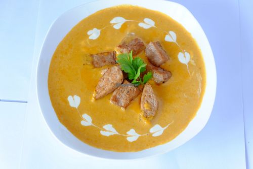 Veggi Meat Korma at Little India Healthy Cuisine in Quezon City