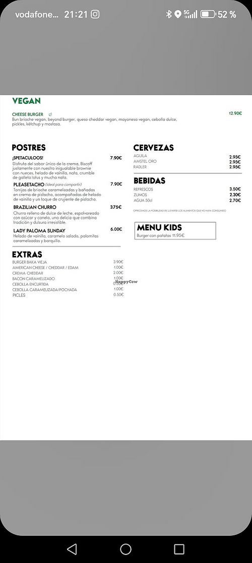 Nachos veganos, patatas especiadas y hamburguesa vegana at Baka Vieja | Burger Shop  in Burgos