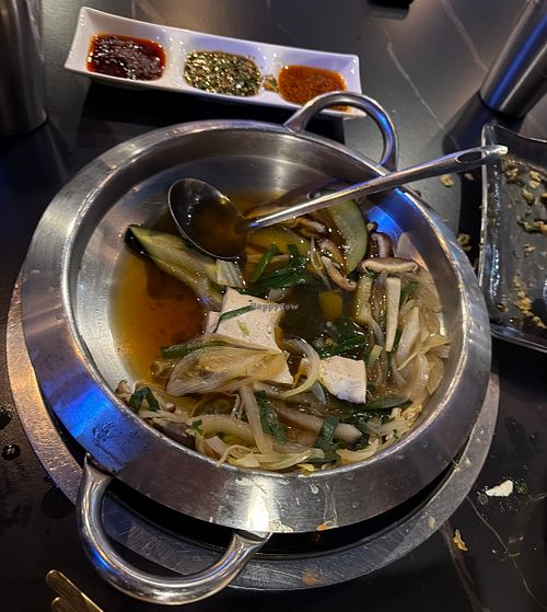 Mushroom hotpot   at SOTT in Providence