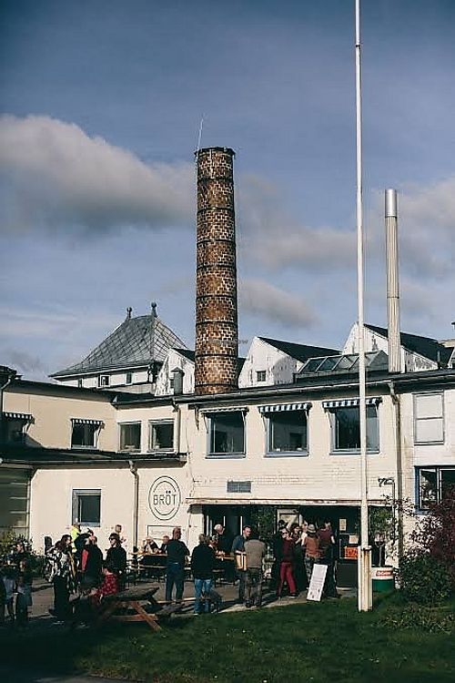 The restaurant at Bröt Surdegsbageri in Uddebo