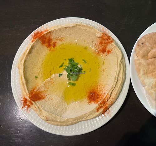 Hummus & Pitta at Jaffa Restaurant in Preston