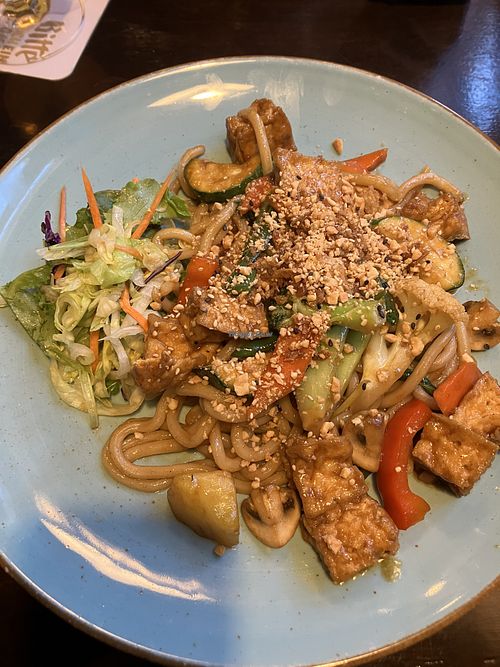 Gebratene Udon mit Tofu  at Viet Nhat Hochheim  in Hochheim Am Main