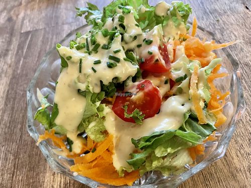 side salad at Zum Spätzle in Hamburg