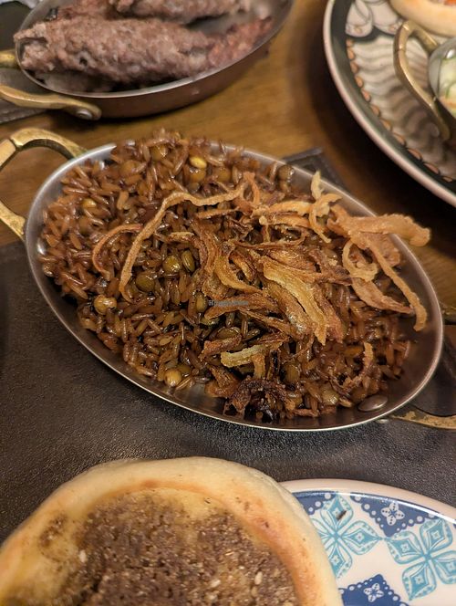 Arroz com Lentilha at Hassan Cozinha Árabe  in Sao Paulo