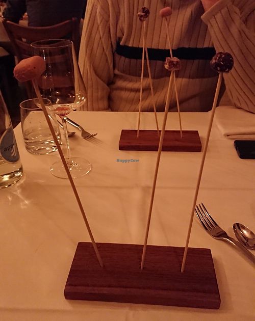 incredibly good sweets (interlude before pudding) at Marktkuche in Zurich