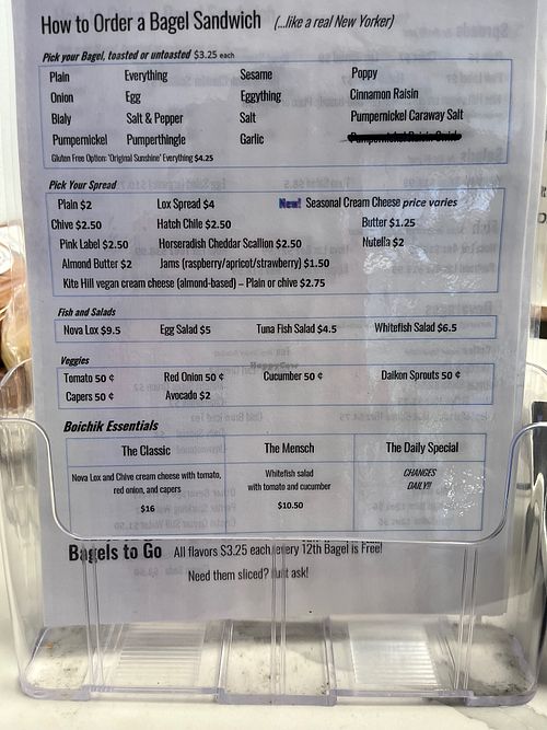  at Boichik Bagels Los Gatos in Los Gatos