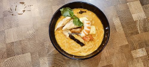 Singaporean Laksa at Vegan Cafe PIK in 