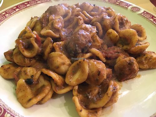 pasta bolognese at Bio Sound System in Venice