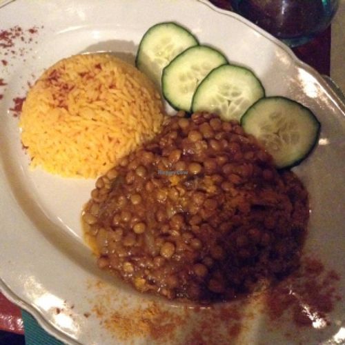 vegan curry  at Bio Sound System in Venice