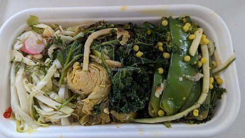 Three salads to take away at Foods For Life in Adelaide