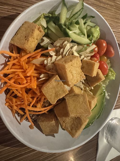 Tofu crunch salad  at HNL - The Local in Honolulu