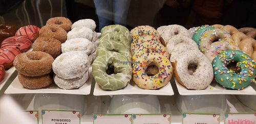 Just these are vegan at Holey Moley Coffee and Doughnuts in Milwaukee