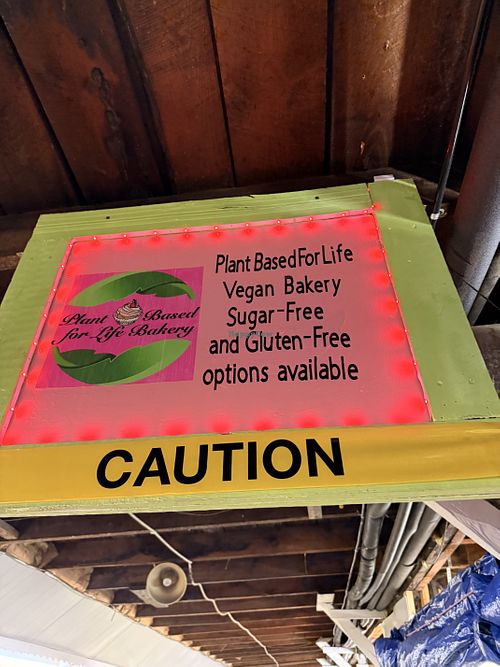   at Plant-Based for Life Bakery in Tamaqua