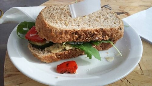 hummus sandwich  at Coffeelab in Eindhoven