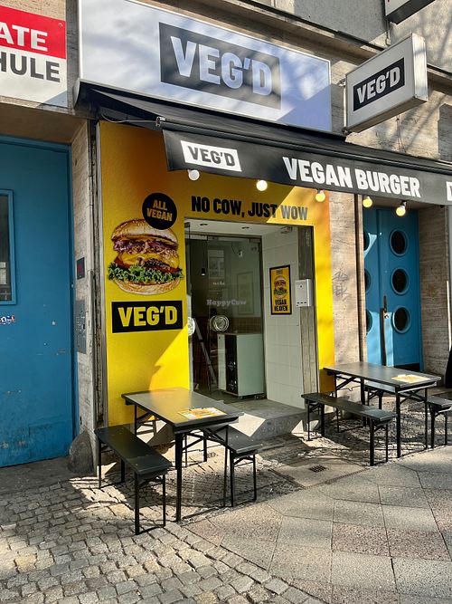 Store outside at VEG'D - Vegan Burgers - Schöneberg in Berlin
