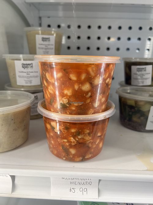 Mushroom menudo  at Spoon Flower Grocery in El Paso
