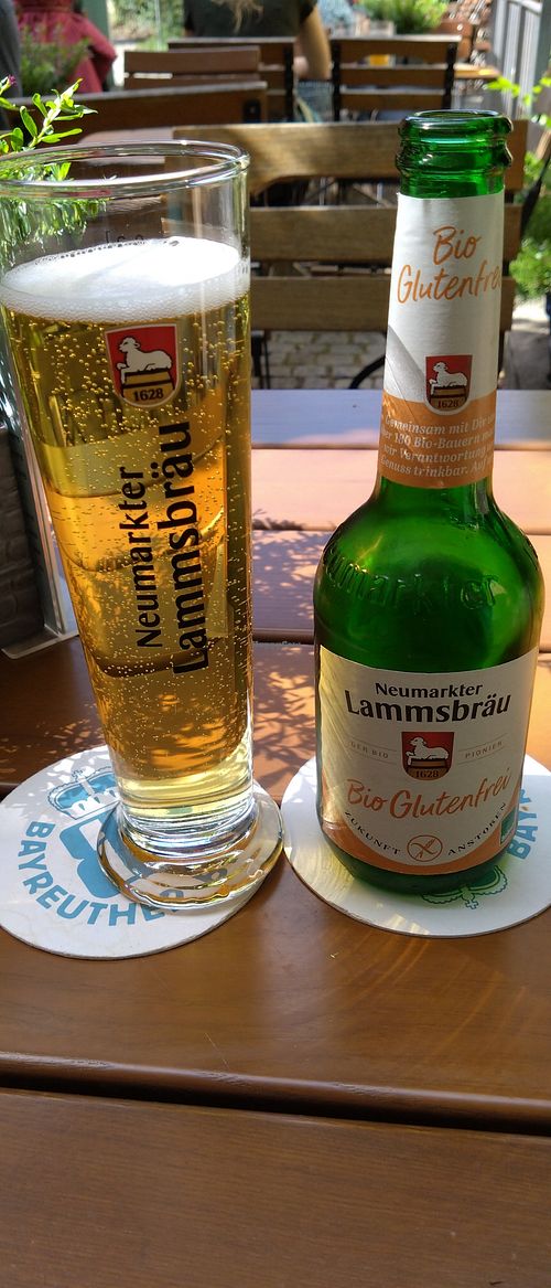 Glutenfreies Bier at brennNessel in Dresden