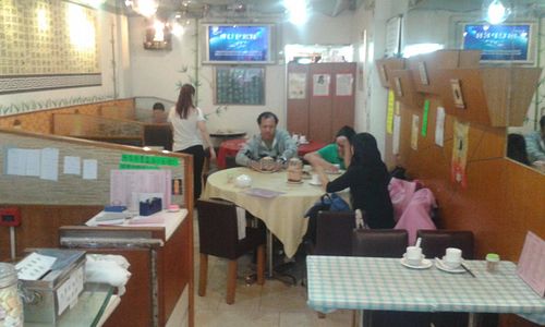 Inside at Popular Vegetarian in Hong Kong Island