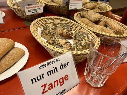 bread at Heller's Vegetarisches Restaurant & Cafe in Mannheim