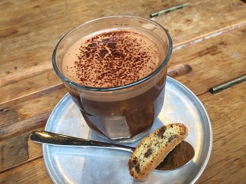 Dark Chocolate at MUM Veggie Cafe in Hong Kong Island