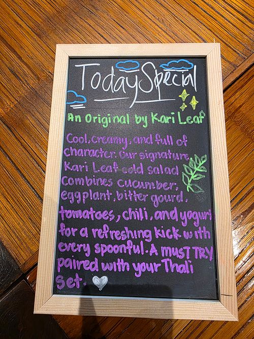 Special at Kari Leaf @ Patio in Langkawi