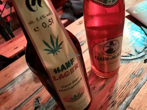 hemp beer at Hemperium in Ulm