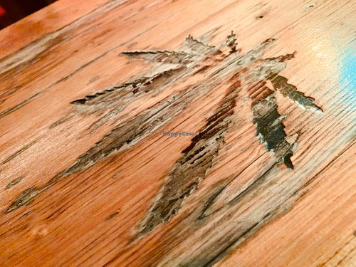 table at Hemperium in Ulm