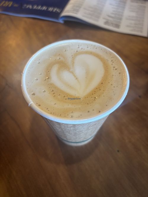 Vanilla oat milk latte   at Firecreek Coffee - Village of Oak Creek in Sedona