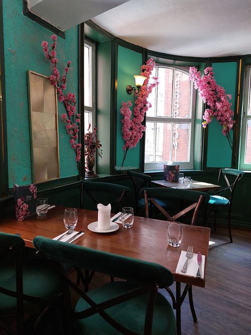 Interior of the restaurant at Bistro Pierre in Liverpool