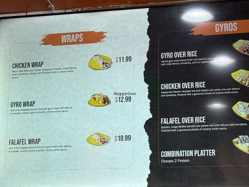 Menu  at Pop Top Burgers & Gyros in Sugar Land