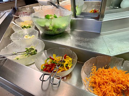 salads at Galriwli in Offenburg