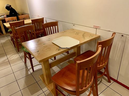 inside seating at Galriwli in Offenburg