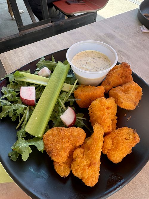 Cauliflower wings   at The Flying Bear Pizzeria in Naturita