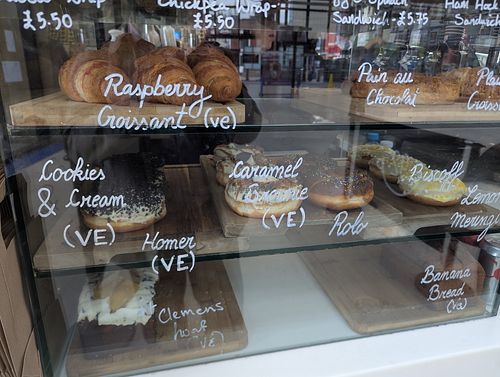 All the yums at 92 Degrees Coffee in Liverpool