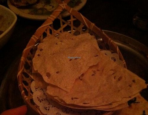 Chat-Pata Papadum at Annapurna Cafe in Seattle