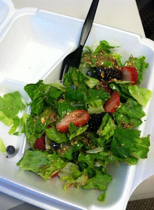 Berry salad at Cafe Zupas in Lehi