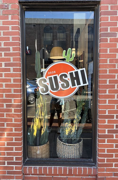 sign!  at SUSHI FAJITA in Columbia