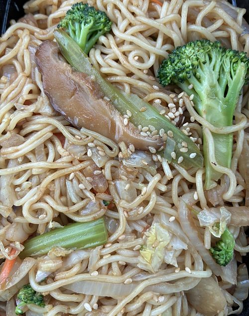 Vegetable Yaki Soba  at Tokyo Tavern in Pleasant Valley
