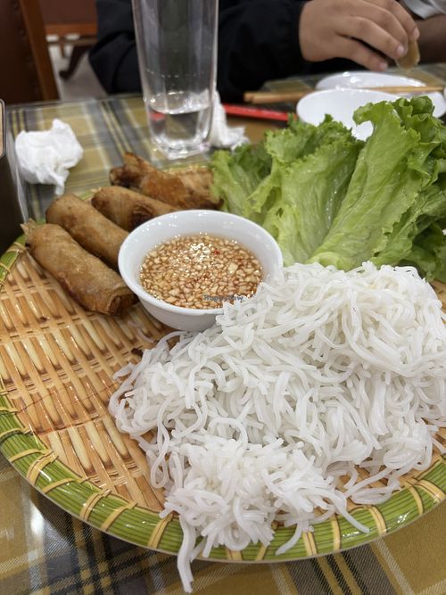 Vegan bun cha  at Nhà hàng Biển Đông in Hai Phong