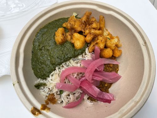 Build a bowl  at Rasa Indian Grub in Houston