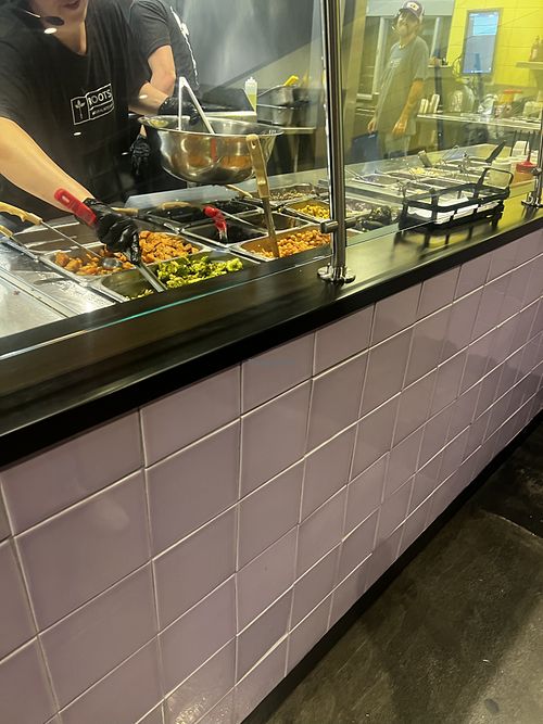 Quick service  at Roots Natural Kitchen in Harrisonburg