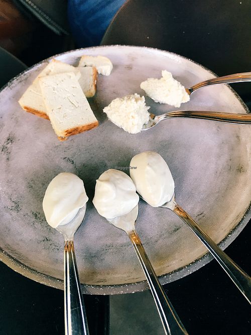 Vegan Cheese Options  at Bi Nevi Deli in Istanbul