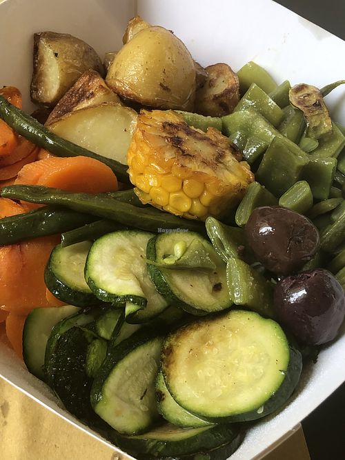 Mixed vegetables  at Genuino in Trieste