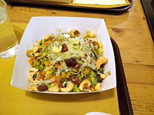 Millet with veggies at Genuino in Trieste